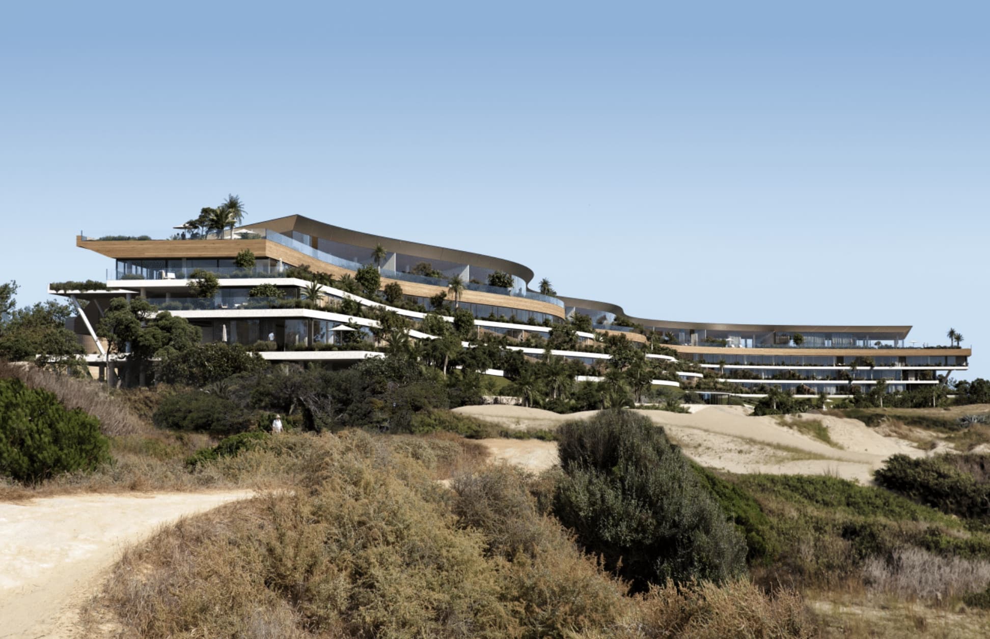 Una obra única en un terreno único de Uruguay