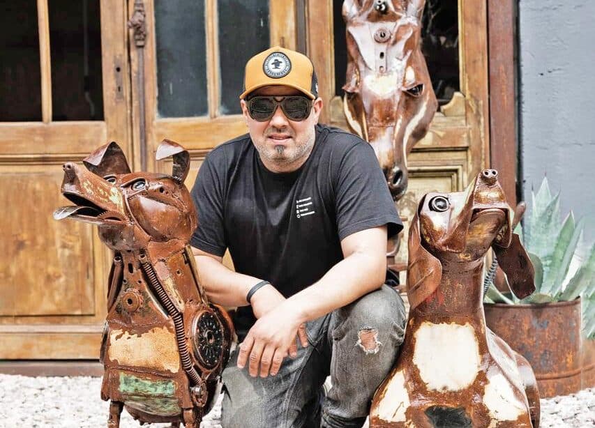 Fabricio Berrondo: el chef que convirtió la chatarra en arte